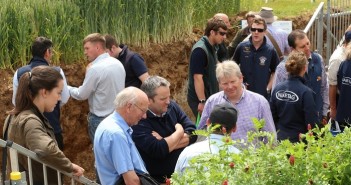 Spotlight on soils at Cereals 2018 Soil pit cereals