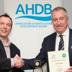 AHDB Milling Wheat Conference to look closer at quality Sam Markillie YEN Wheat Quality Award Winner Gold with Howard Leland.