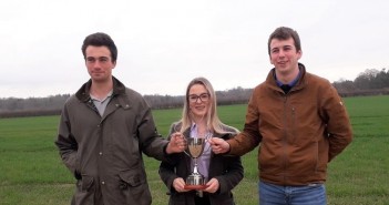 IBERS Aberystwyth retains NIAB agronomy cup William Watson, Olivia MacGarvie and Philip Dray from IBERS-Aberystwyth University with the 2018 NIAB Agronomy Cup