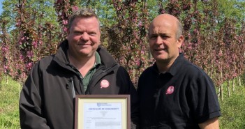 Essex fruit grower and juice producer achieves stringent new food safety standard Jason Clench (left) and Craig Williamson (right)