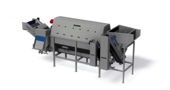 Haith to unveil 2020 washer & destoner at British Potato 2019 HAITH WASHER - 1200dia x 4000 - VIEW G