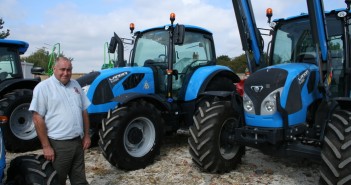First outing for Landini tractors at the Midlands Machinery Show with new dealer Argo Tractors - Clover Farm Services 028