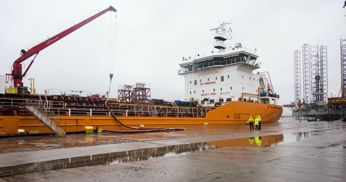 Dundee receives its largest ever vessel of liquid nitrogen