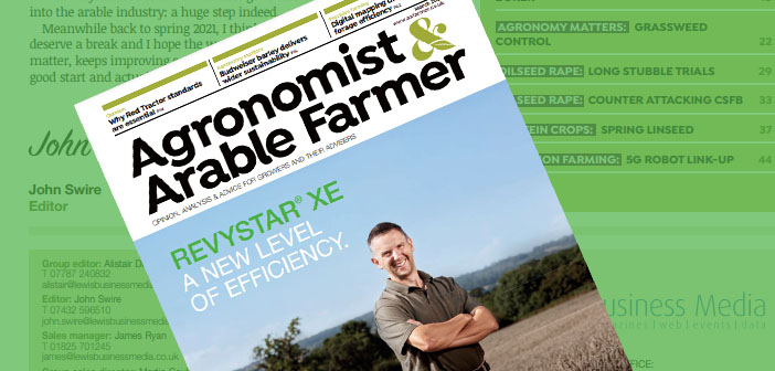 Agronomist & Arable Farmer March 2021