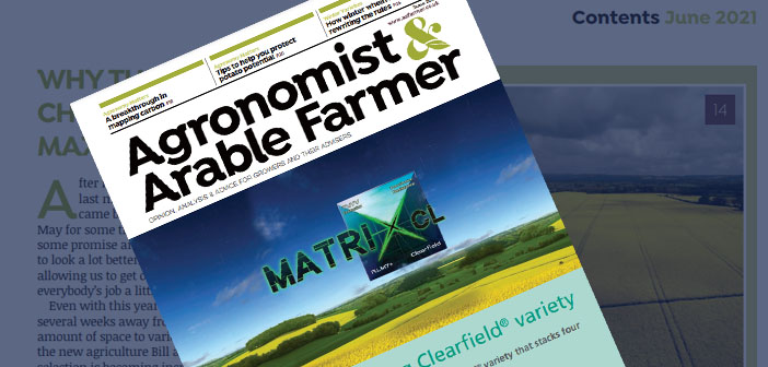 Agronomist & Arable Farmer June 2021