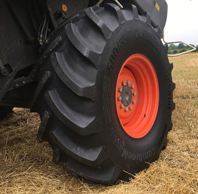 Continental adds two more sizes to its VF CombineMaster agricultural tyre range