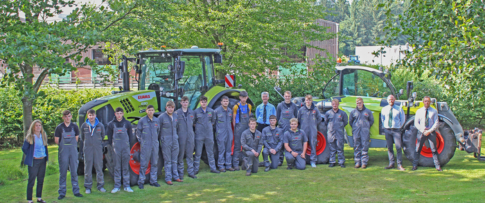 Claas apprentices look to the future