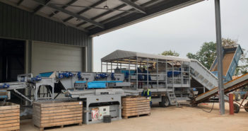 Monkton Court Farms take delivery of the next generation haith mobile grader