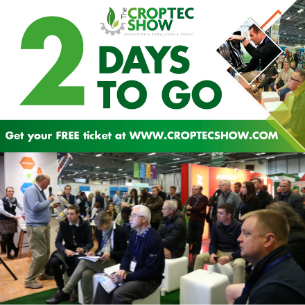 Only 2 days to go until the CropTec Show!