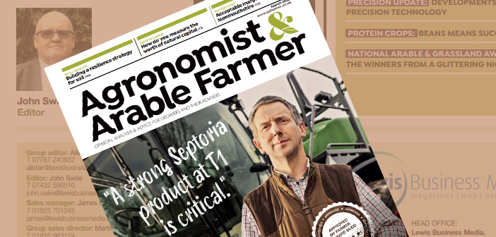 Agronomist & Arable Farmer March 2022