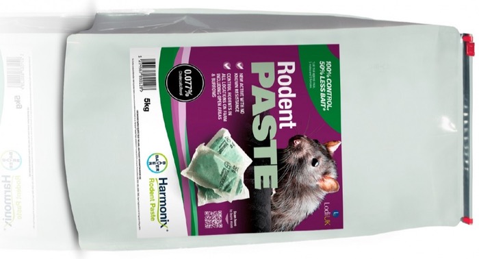 New rodenticide for use in open areas