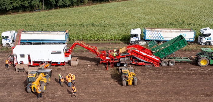 Haith Pro Sort takes to the road with Grimme