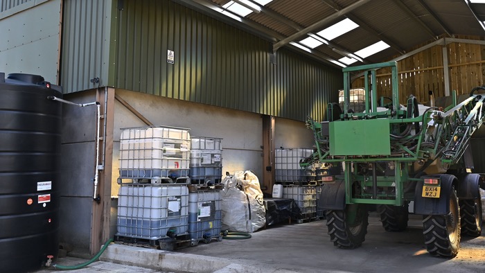 Farmers encouraged to install sprayer washdown areas to reduce the risk of pesticide pollution