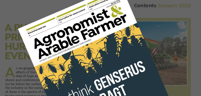 Agronomist & arable farmer digital edition January 2023