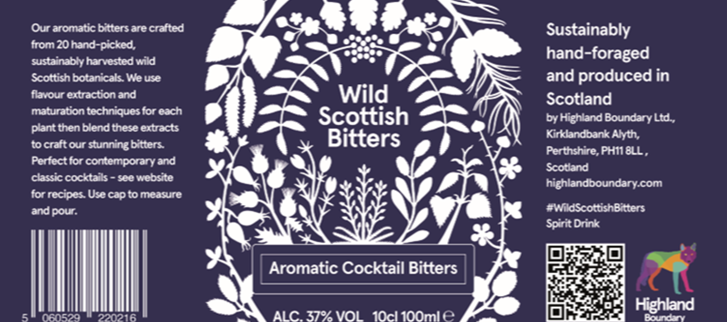 Wild Scottish Bitters - Highland Boundary Distillery