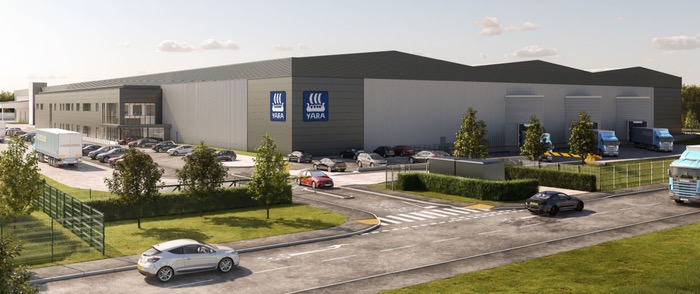 Yara chooses the UK as the home of its new global production plant