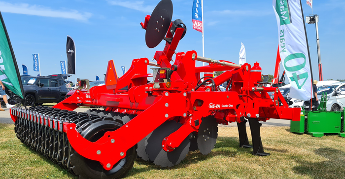 HE-VA Combi-Disc cultivator heading to the Highlands