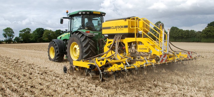 Claydon to exhibit and demonstrate its latest Opti-Till crop establishment machinery at Cereals 2023