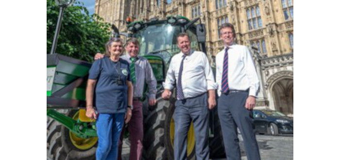 Minister takes part in farming mental health awareness relay