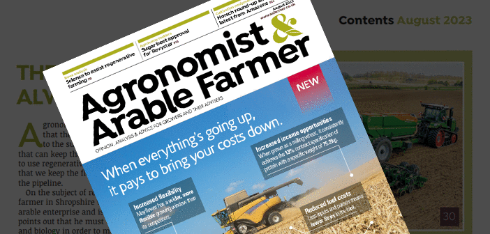 Agronomist & Arable Farmer August 2023