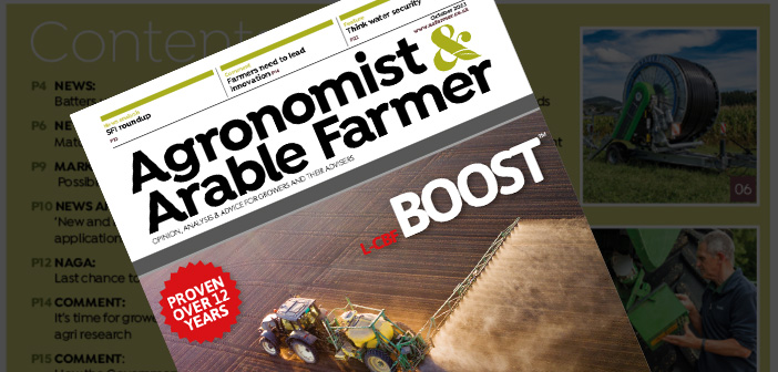 Agronomist & Arable Farmer October 2023