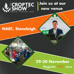 The CropTec show is almost here, Join us at our new venue and register now!