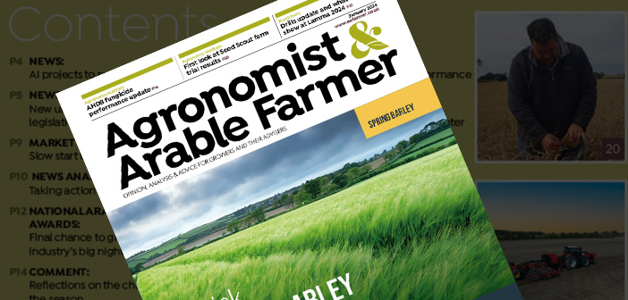 Agronomist & Arable Farmer January 2024