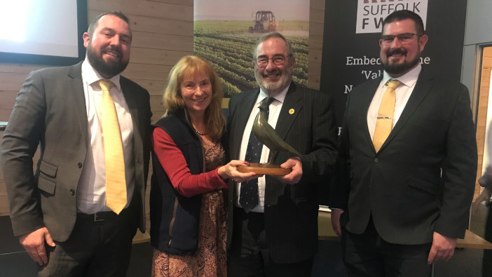 Claydon Drills picks up Excellence in Ecological Farming award