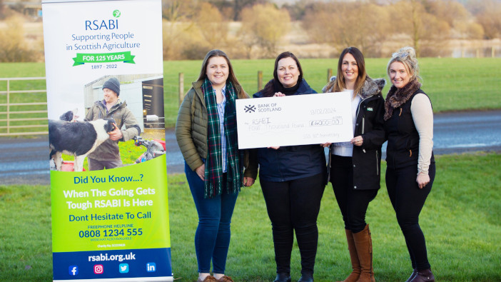 Scottish Young Farmers raise £4k for RSABI